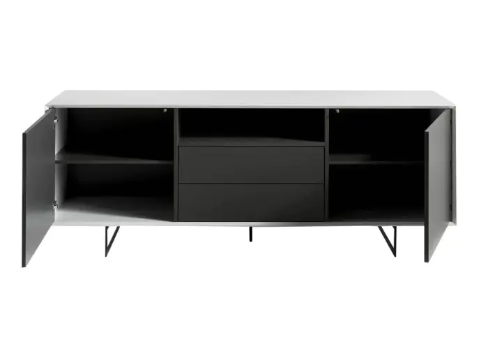 Buffet Moderno Gris Mate