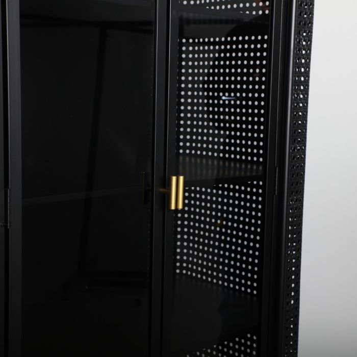 Armario Fussen Hierro Negro, 80 Cm