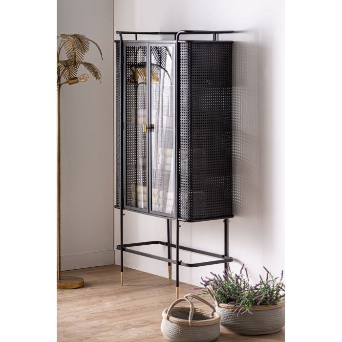 Armario Fussen Hierro Negro, 80 Cm