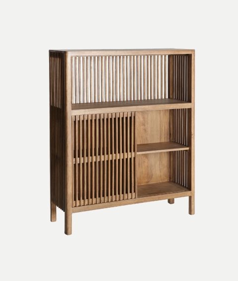 Armario Madera Mango Marrón, 109 Cm