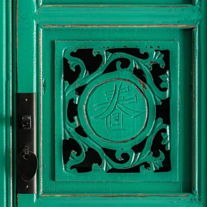 Armario étnico Verde