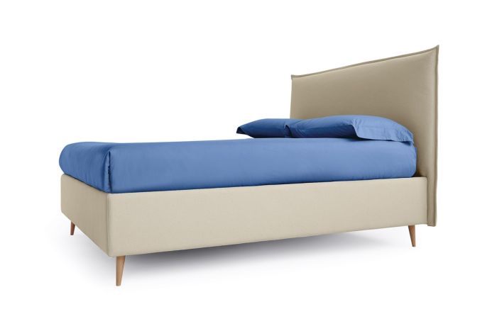 Cama Atemporal Tapizada Beige
