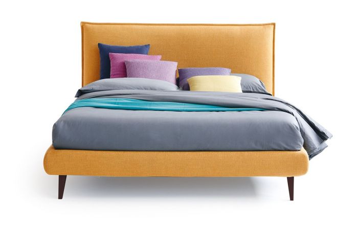 Cama Atemporal Tapizada Beige