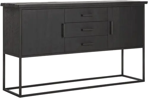 Mueble Aparador Timeless Madera Teca Reciclada Metal, 158 Cm