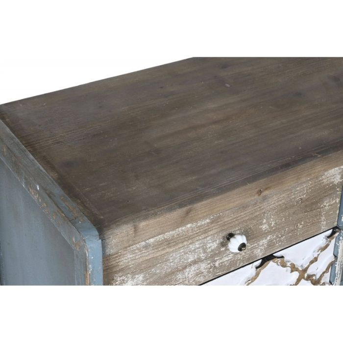 Aparador Madera Abeto Natural Envejecido, 122 Cm