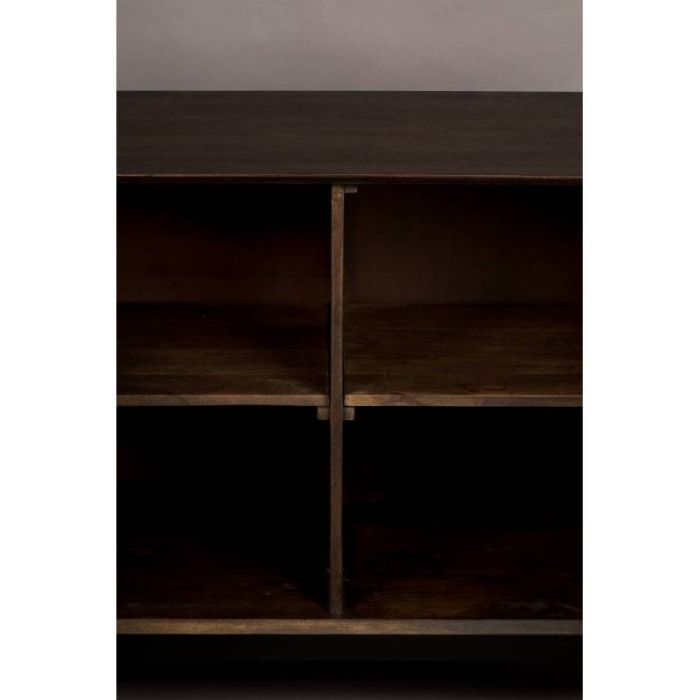 Aparador Vintage Diseño Mid Century Madera Metal, 100 Cm