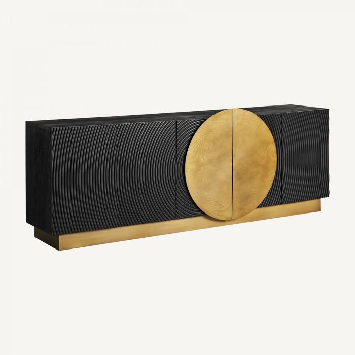 Aparador Dobeln Madera Mango Hierro, 203 Cm