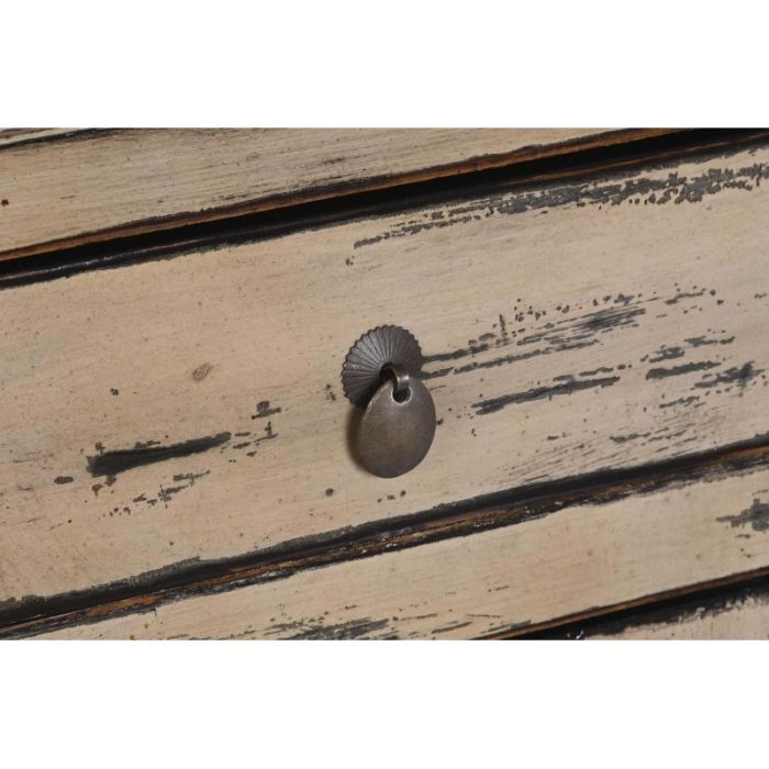 Aparador Madera Olmo Crema Envejecido, 176 Cm