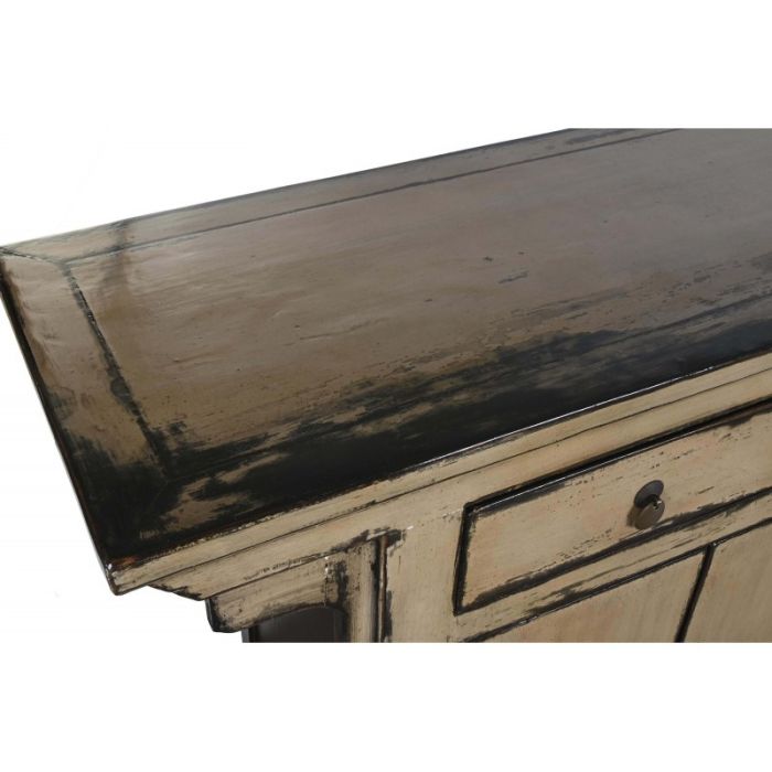 Aparador Madera Olmo Crema Envejecido, 176 Cm
