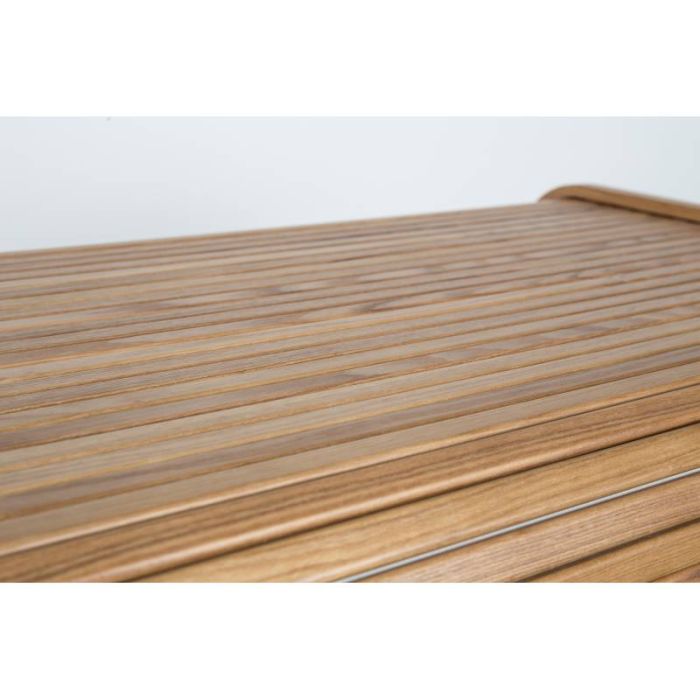 Mesa Escritorio Retráctil Madera Natural, 110 Cm