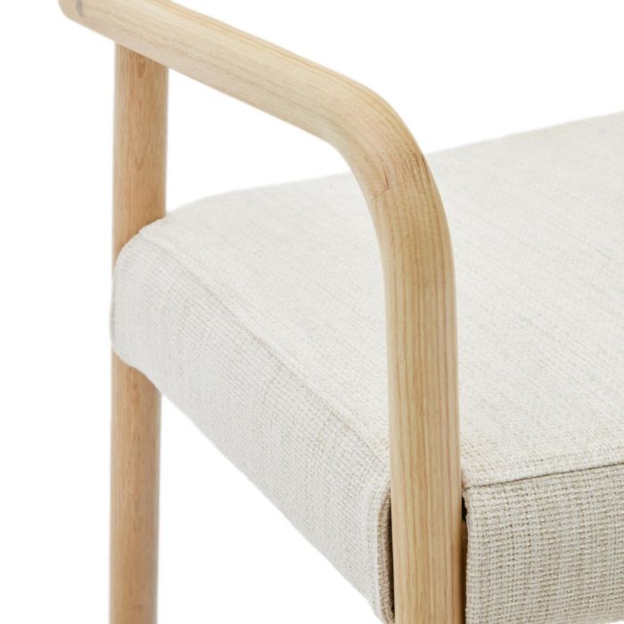 Silla Desenfundable Madera Maciza Roble Natural, 53 Cm