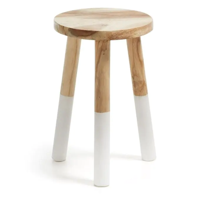 Taburete Brocsy Madera Teca Natural