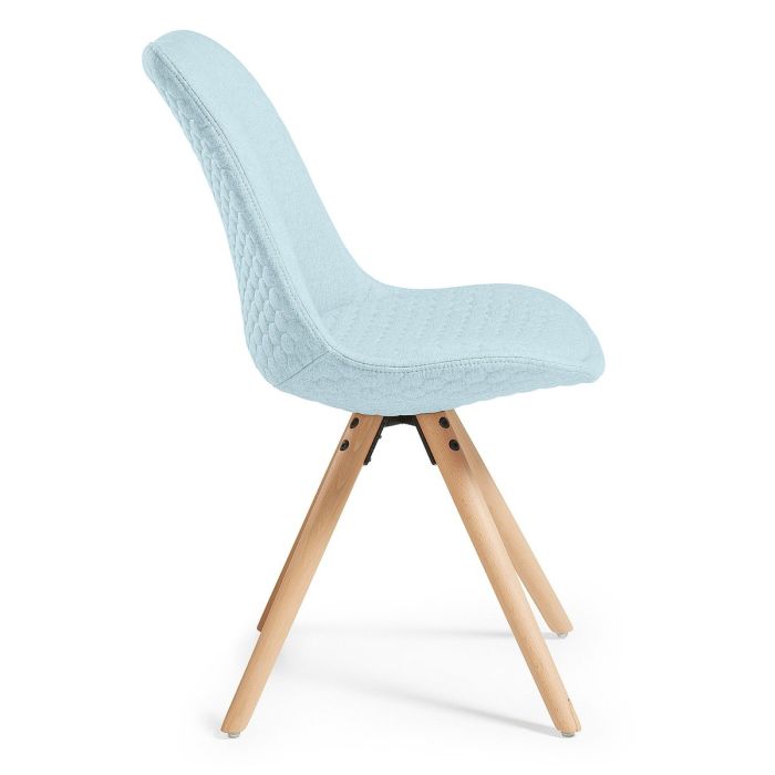 Silla Nórdica Azul Claro, Rart Madera 48 Cm