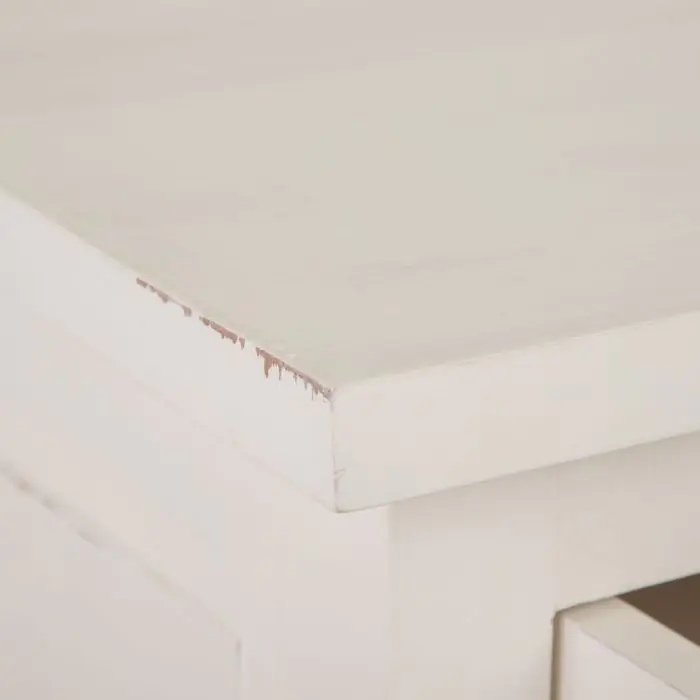 Aparador Madera Blanco Roto 136 Cm