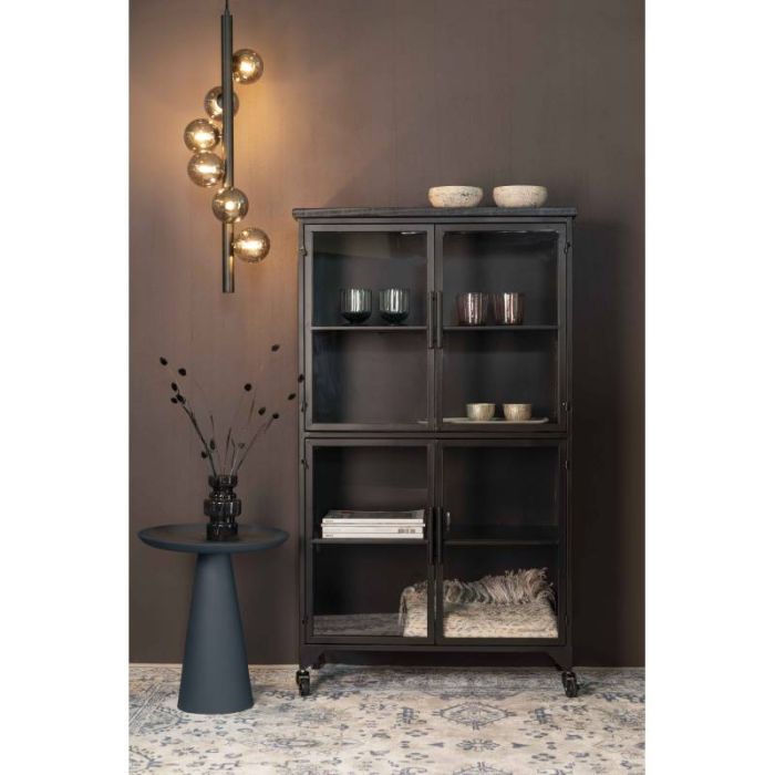 Vitrina Ferre Estilo Industrial, 133 Cm