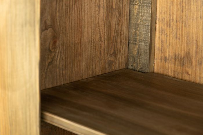 Armario Azul Turquesa Madera Pino Reciclado, 100 Cm
