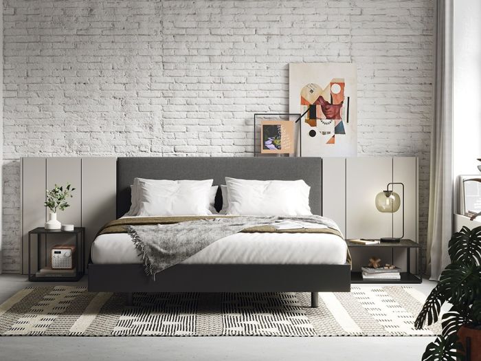 Cama Dormitorio Pars Tapizado Kalm