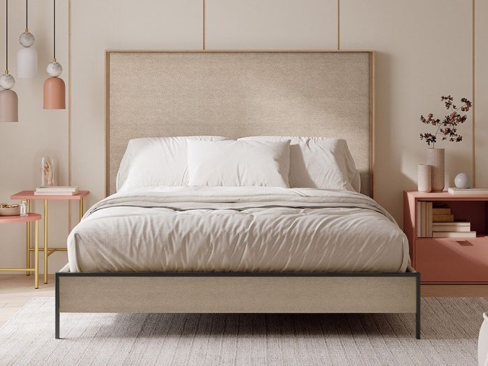 Habitación Cama Persia Tapizada Tempo 20