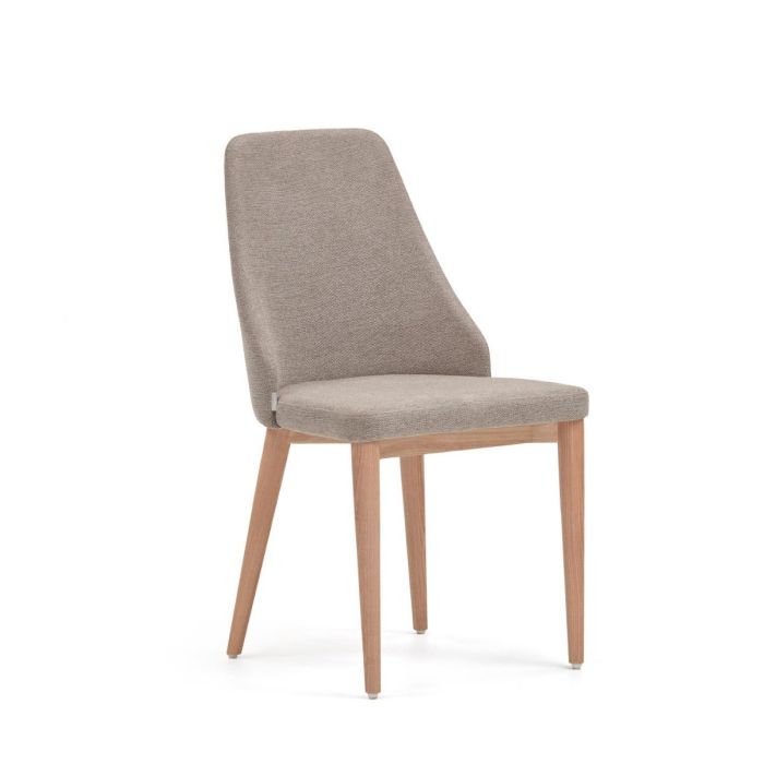 Silla Rosie Estilo Nórdico-Moderno Marrón Natural, 48 Cm