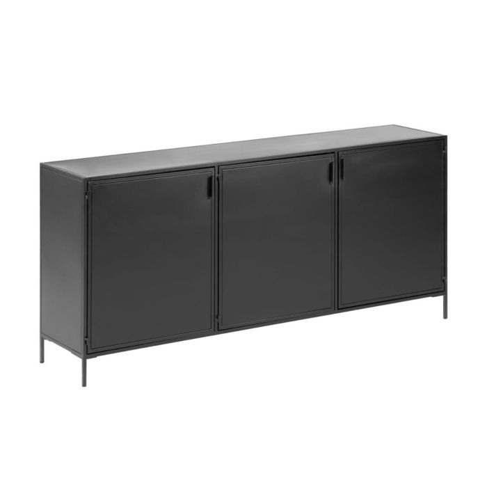 Aparador Shantay Estilo Industrial Negro, 160 Cm