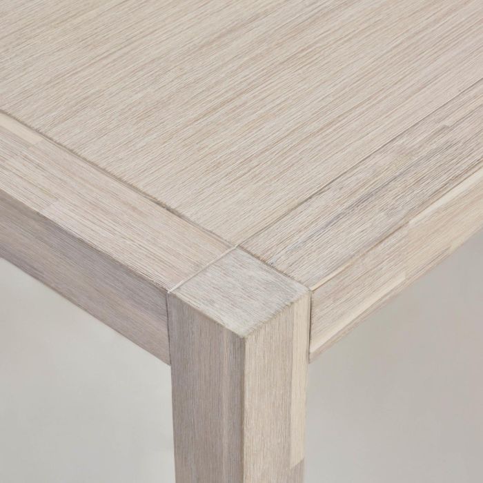 Mesa Comedor Madera Maciza Acacia 160 Cm