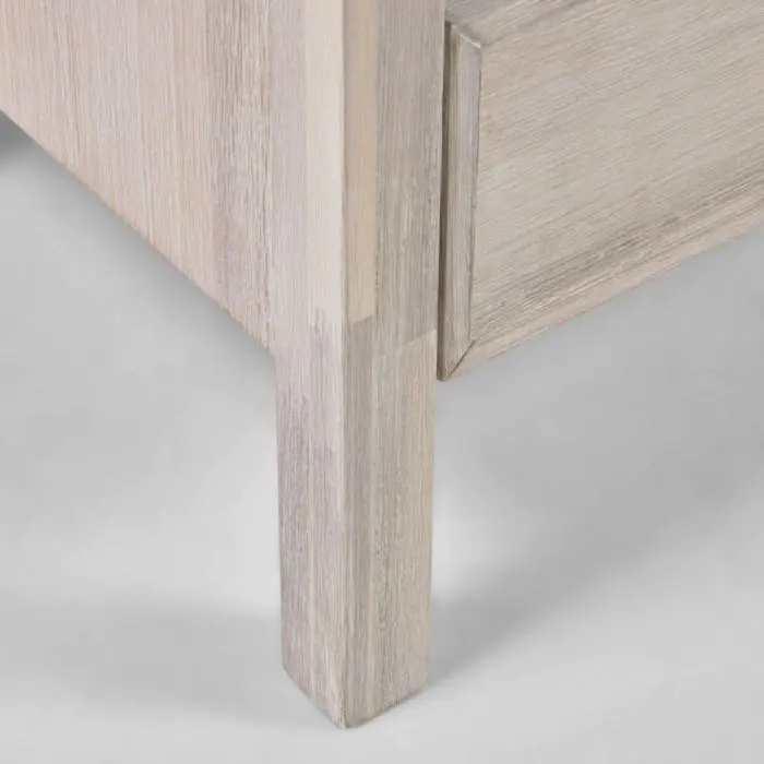 Mueble TV Madera Blanca