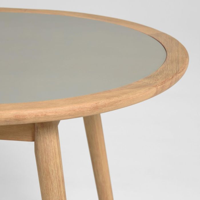 Mesa Comedor Ovalada Polycemento Madera, 200 Cm