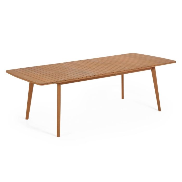 Mesa Extensible Hanzel Madera Natural Largo 183 (240) x100 Cm