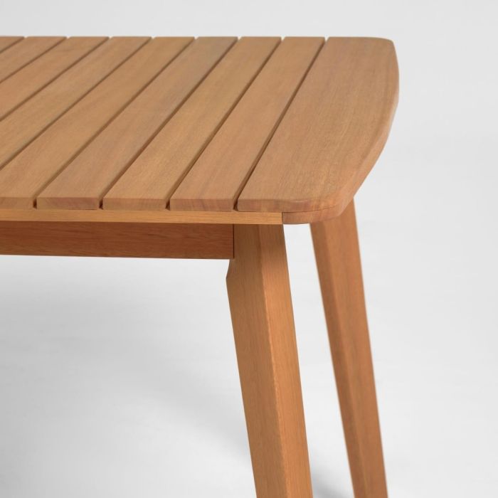Mesa Extensible Hanzel Madera Natural Largo 183 (240) x100 Cm