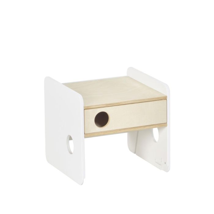 Silla Trona Chapa Abedul Natural, 36 Cm