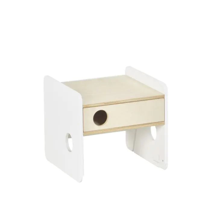 Silla Trona Chapa Abedul Natural, 36 Cm