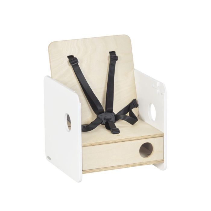 Silla Trona Chapa Abedul Natural, 36 Cm