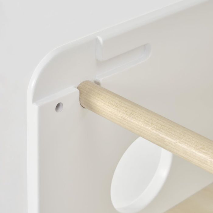 Silla Trona Chapa Abedul Natural, 36 Cm