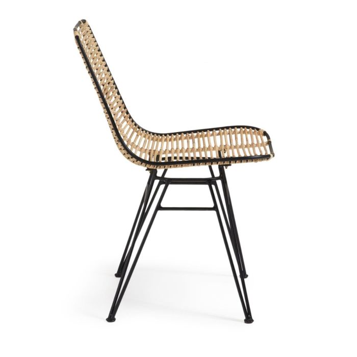 silla industrial, rattán, wanda 83 cm