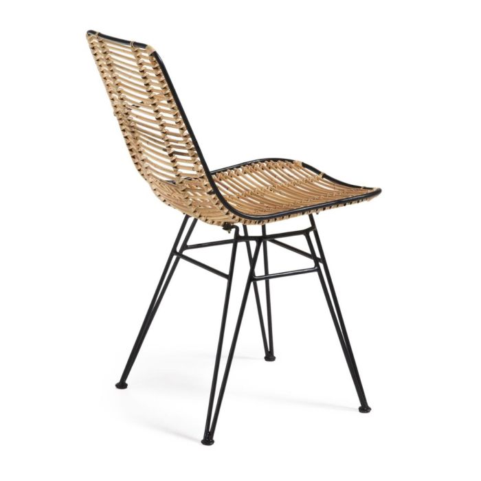 silla industrial, rattán, wanda 83 cm