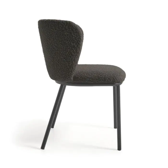 Silla Borreguito Acero Negro, 55 Cm