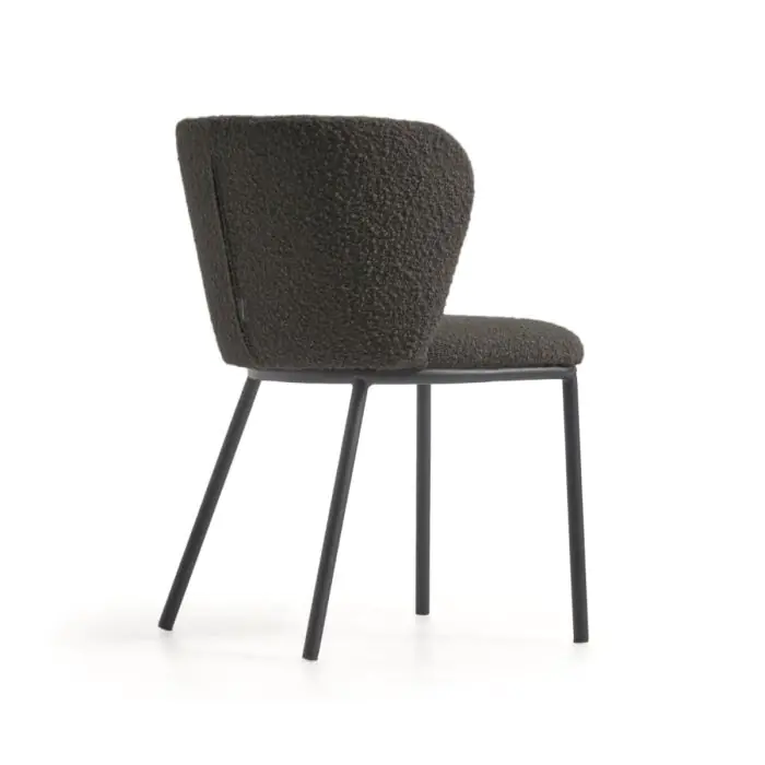 Silla Borreguito Acero Negro, 55 Cm