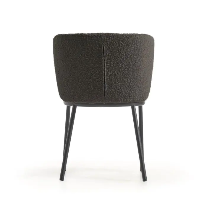 Silla Borreguito Acero Negro, 55 Cm