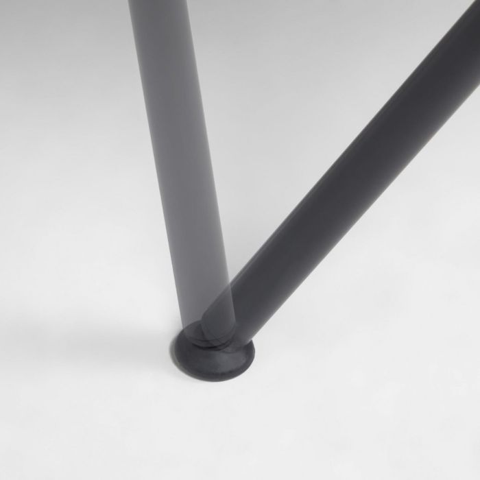 Silla De Exterior Diseño Ergonómico Negro, 59 Cm