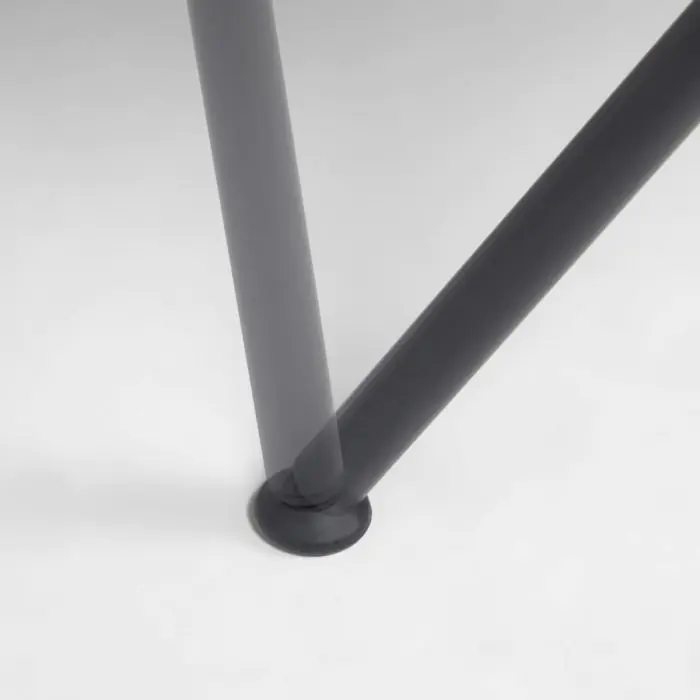 Silla De Exterior Diseño Ergonómico Negro, 59 Cm
