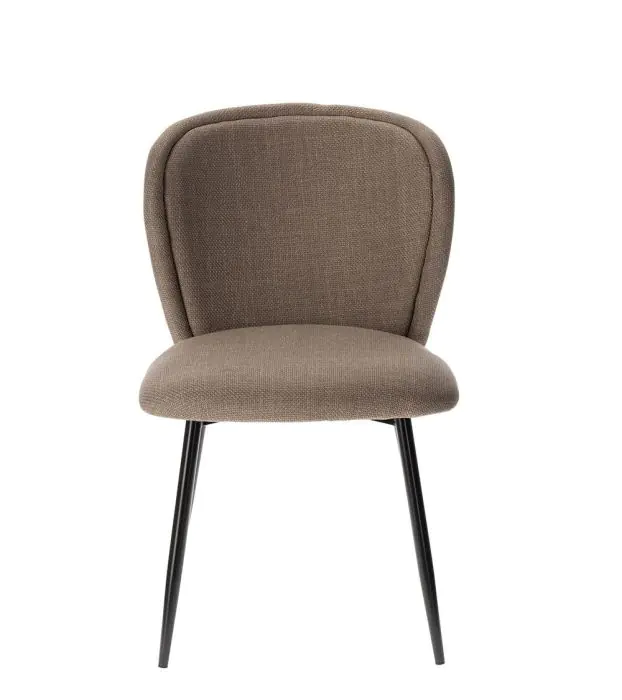 Silla Comedor Tejido Gris Metal, 52'5 Cm