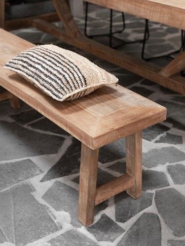 Banco Madera Teca Reciclada, 220 Cm