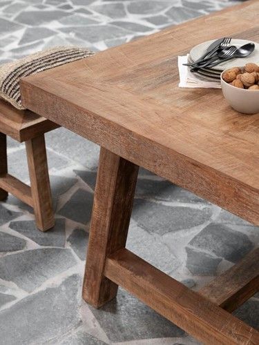 Banco Madera Teca Reciclada, 220 Cm