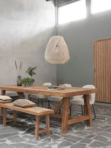 Banco Madera Teca Reciclada, 220 Cm