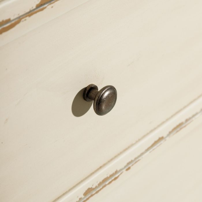 Cómoda Beige Madera Abeto, 90 Cm