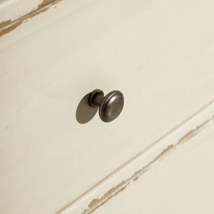 Cómoda Beige Madera Abeto, 90 Cm