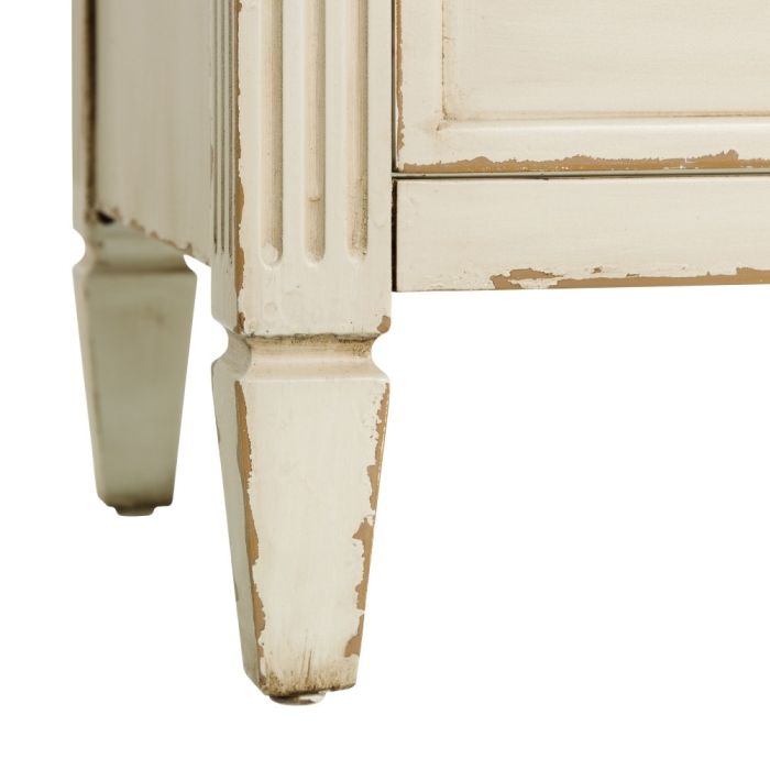 Cómoda Beige Madera Abeto, 90 Cm