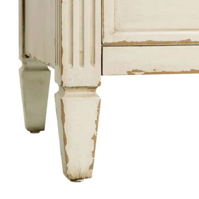 Cómoda Beige Madera Abeto, 90 Cm