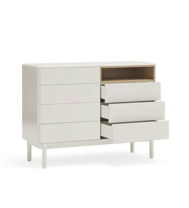 Cómoda Corvo Lacado Blanco