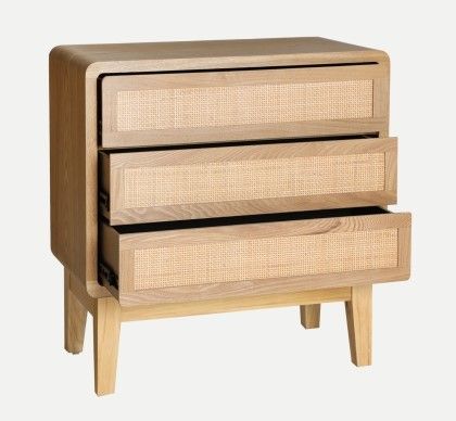 Cómoda Doazit Madera Abeto Marrón Claro, 78 Cm